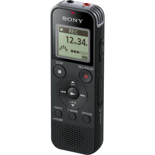 Sony ICD-PX470 4GB Digital Voice Recorder – USB Direct, MicroSD Support & Long Battery Life