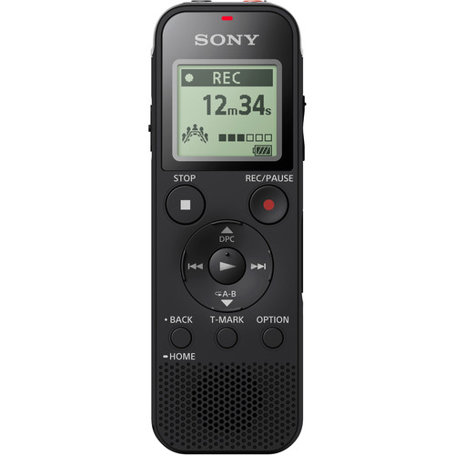 Sony ICD-PX470 4GB Digital Voice Recorder – USB Direct, MicroSD Support & Long Battery Life