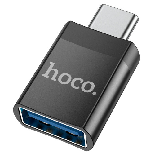 Hoco UA17 Type-C Male to USB 3.0 Female Adapter – High-Speed OTG & Charging Support