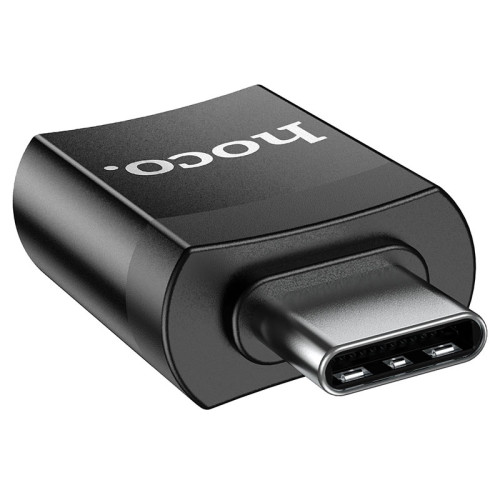 Hoco UA17 Type-C Male to USB 3.0 Female Adapter – High-Speed OTG & Charging Support